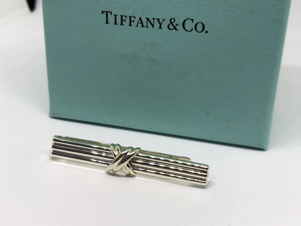  Tiffany галстук булавка булавка для галстука 925sig nature 