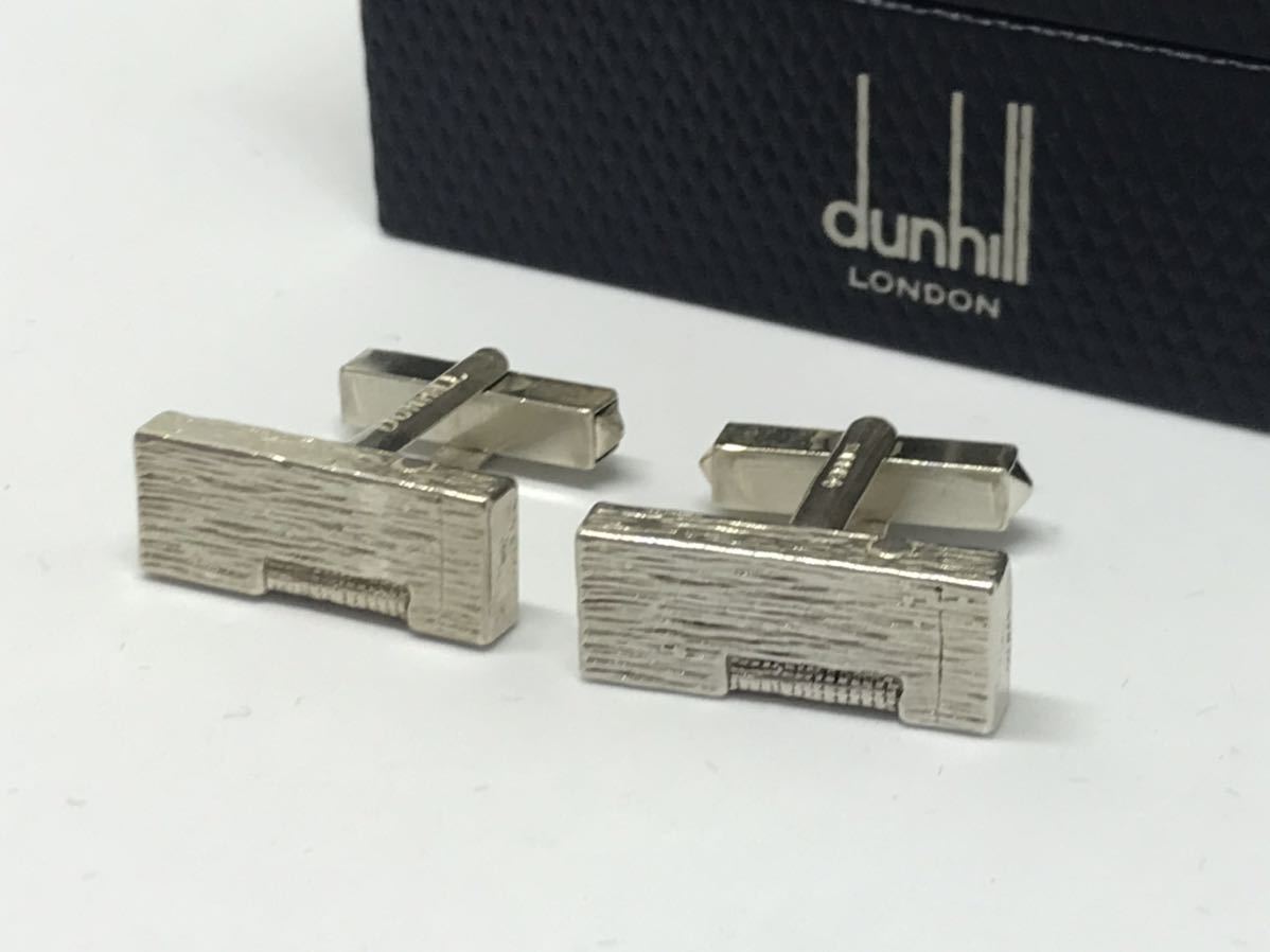 dunhill 925 手彫りガスライター　カフリンクス　カフス　カフスボタン