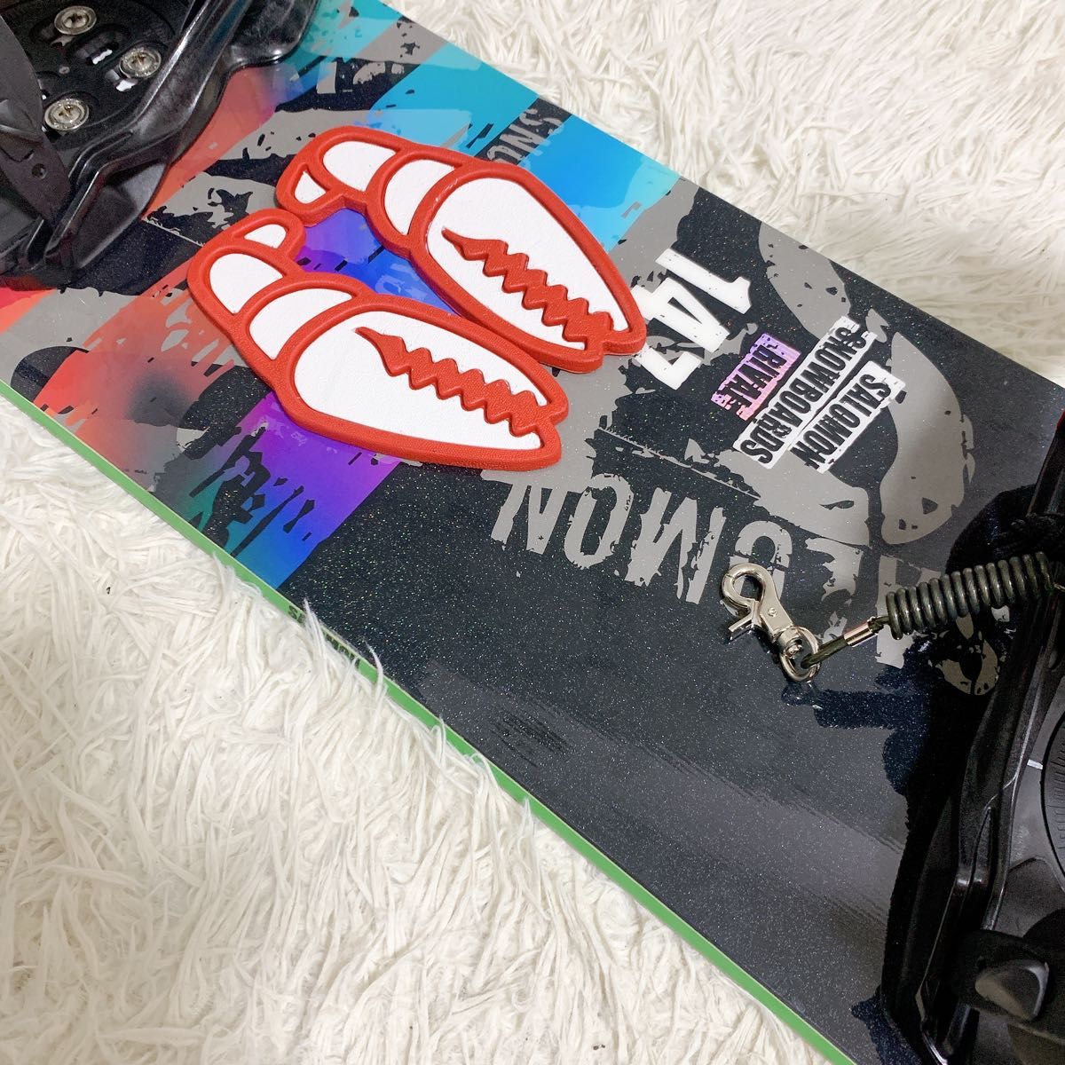 SALOMON - サロモン × ライド スノーボード セット 板 142cm SALOMON - サロモン × ライド スノーボード セット 板 142cm