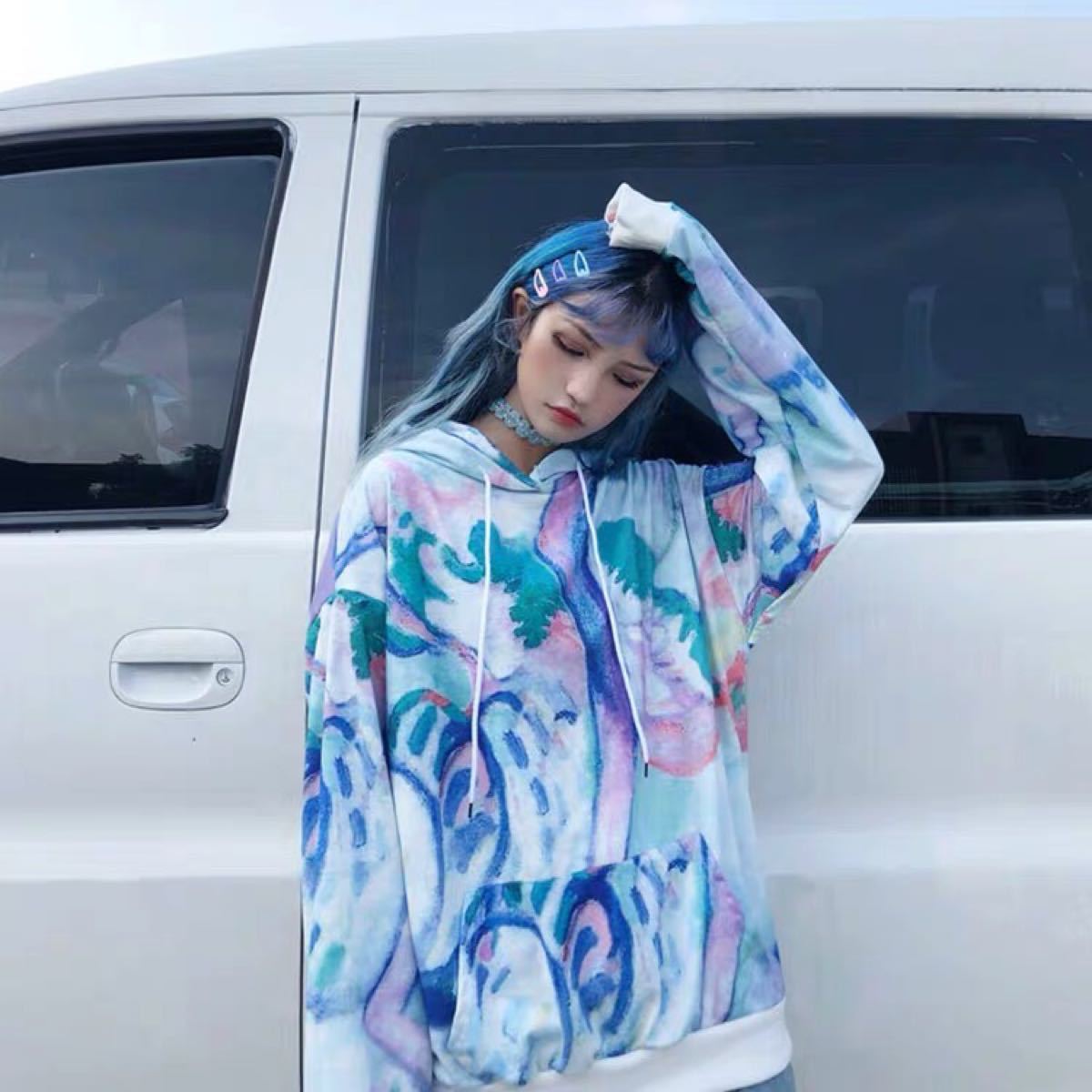 Paypayフリマ インスタ映え ユニーク レディース メンズ パーカー 韓国ファッション Paypayフリマ インスタ映え ユニーク レディース メンズ パーカー 韓国ファッション