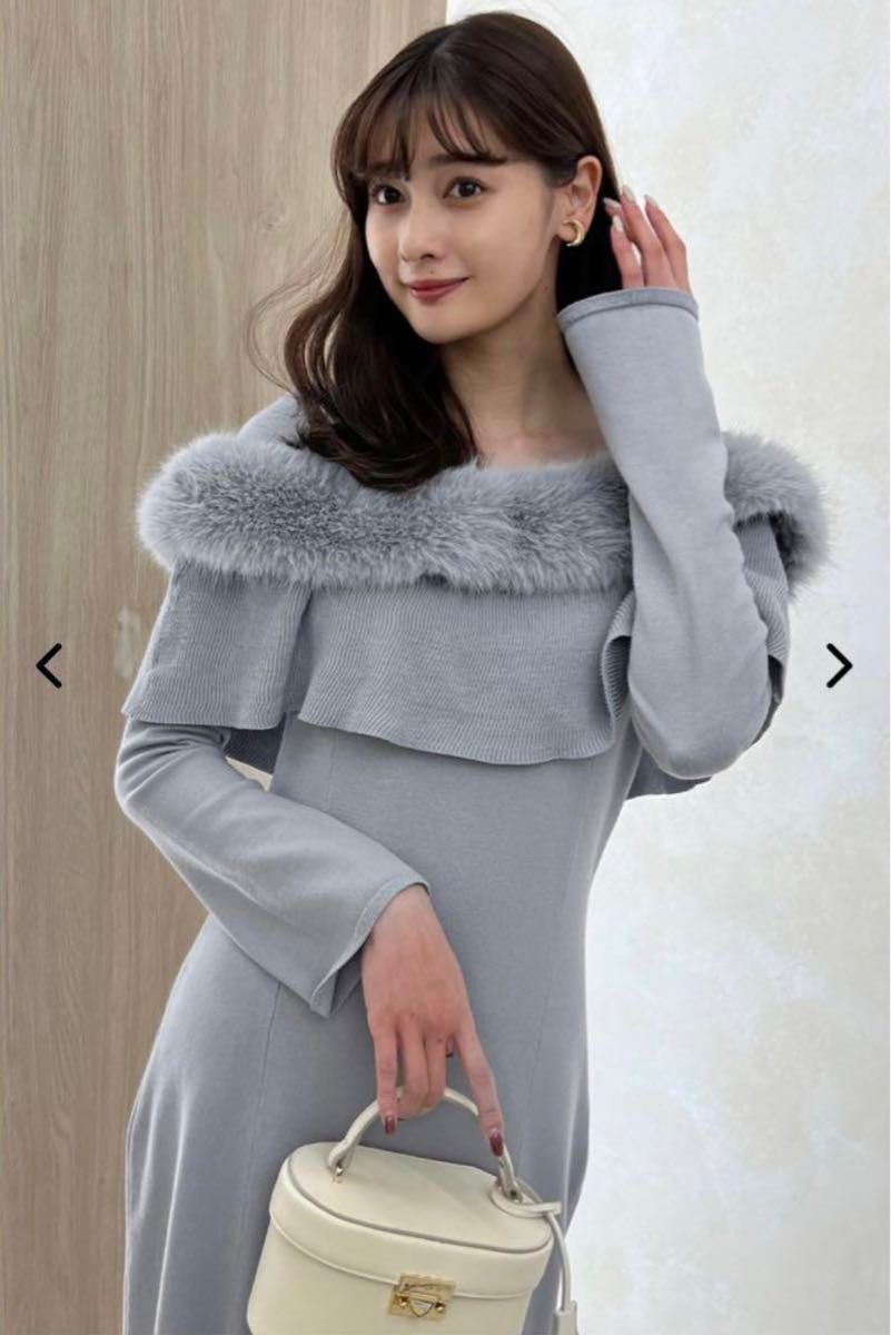 herlipto Ritz Faux Fur Mermaid Dress herlipto Ritz Faux Fur Mermaid Dress