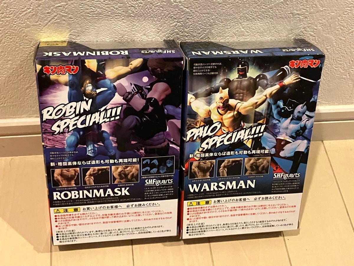 S H Figuarts ロビンマスク & ウォーズマン キン肉マンシリーズ S H Figuarts ロビンマスク & ウォーズマン キン肉マンシリーズ