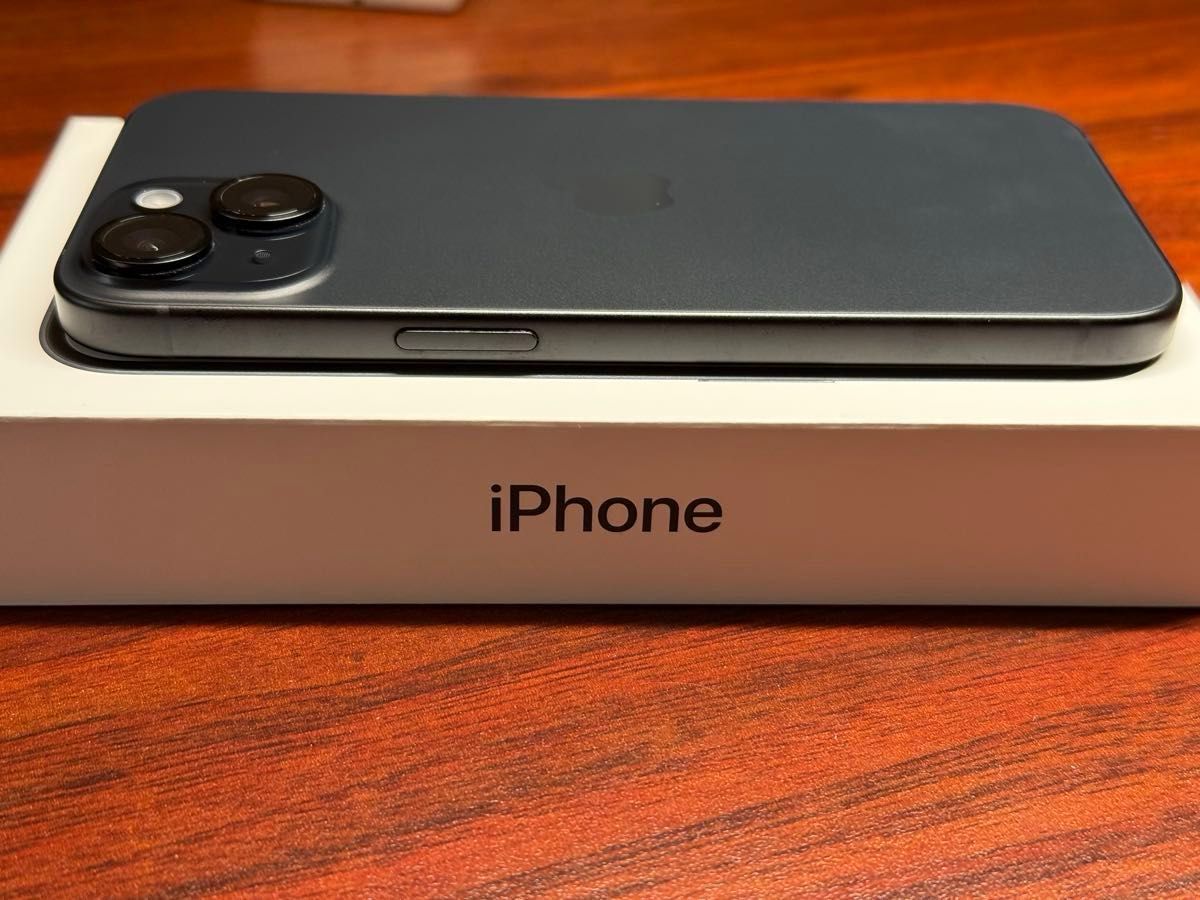 美品・ケース付】iPhone15 128GB ブラック【バッテリー99 美品・ケース付】iPhone15 128GB ブラック【バッテリー99
