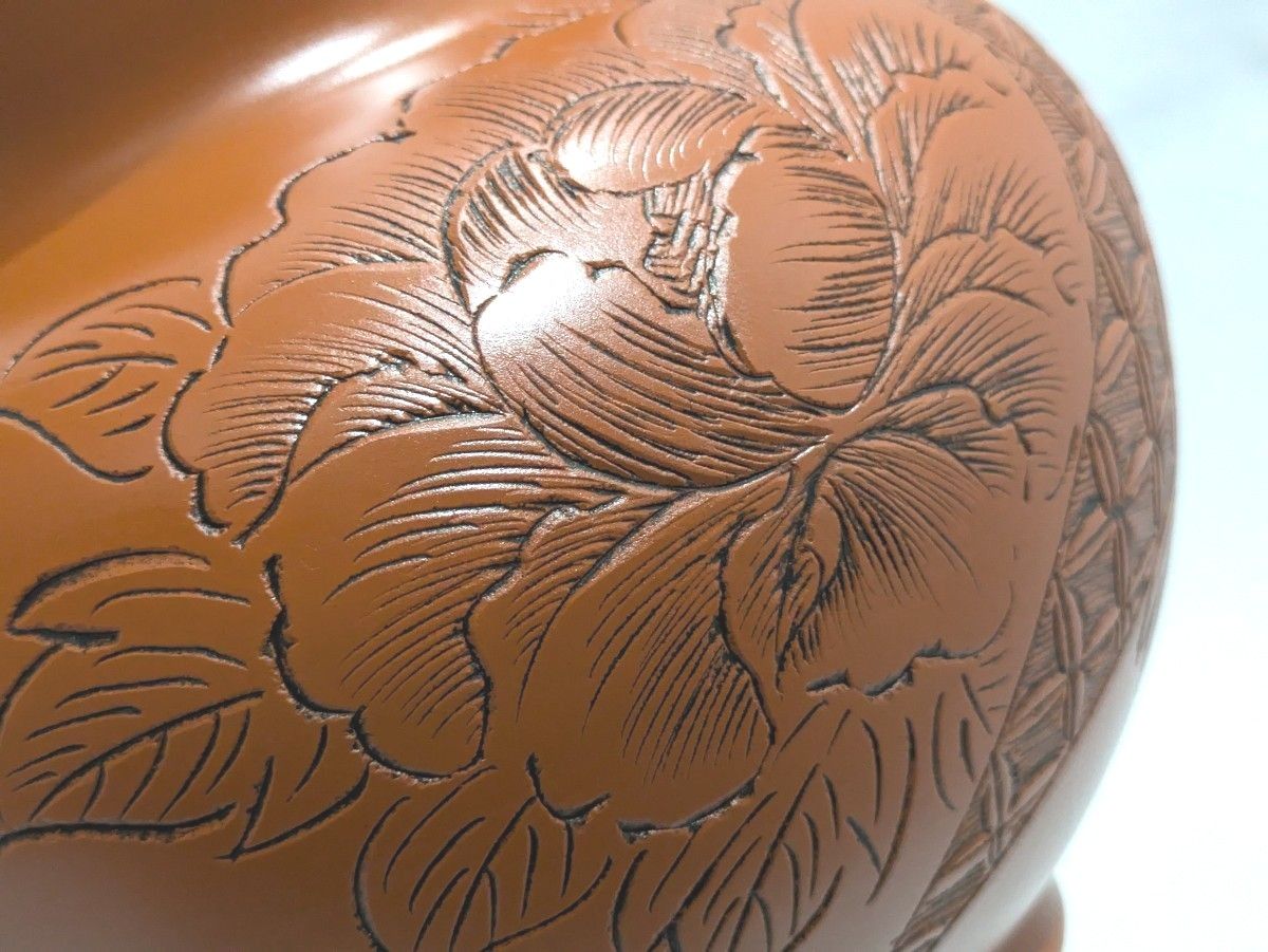 常滑焼 朱泥 陶磁器 華山窯作 花瓶 花器 丸壺 木箱入り|Yahoo 常滑焼 朱泥 陶磁器 華山窯作 花瓶 花器 丸壺 木箱入り|Yahoo