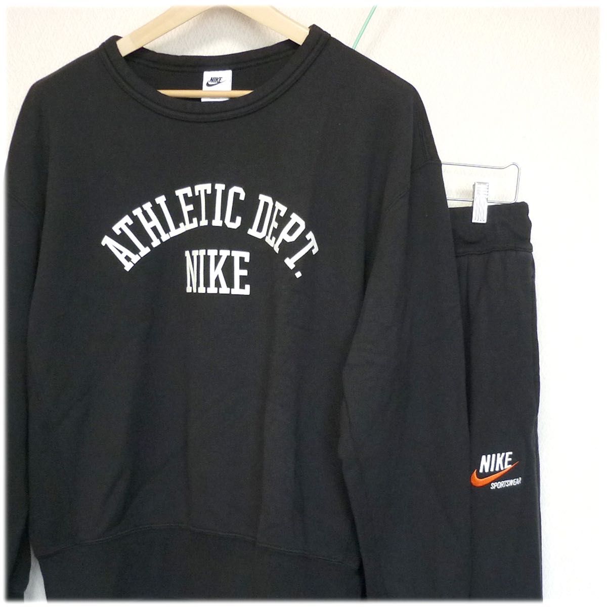 新品 (メンズL) ナイキ NIKE 黒 Athletic Department スウェット 新品 (メンズL) ナイキ NIKE 黒 Athletic Department スウェット