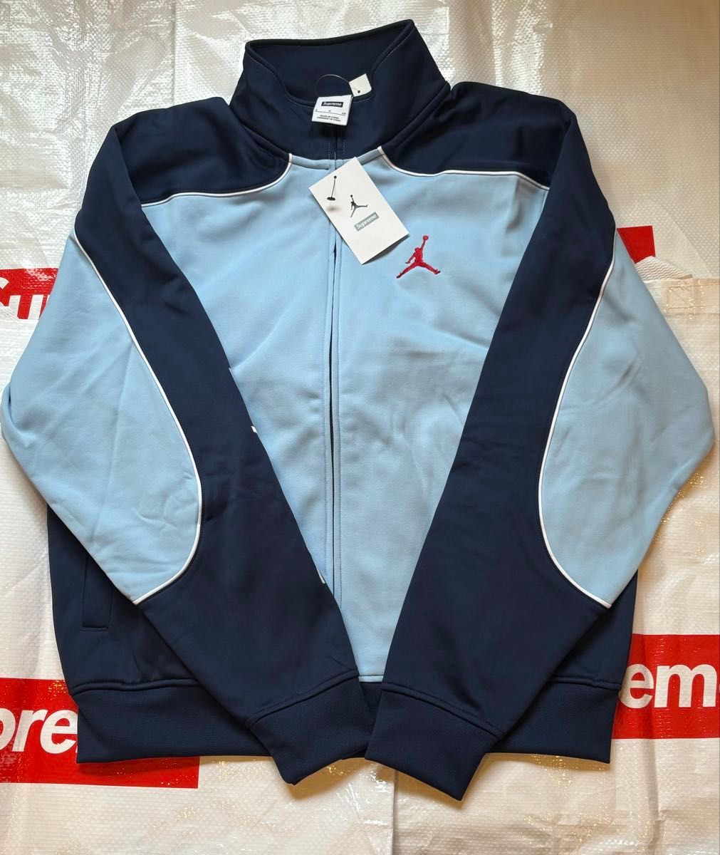 Supreme Jordan Tricot Track Jacket Blue サイズS|Yahoo Supreme Jordan Tricot Track Jacket Blue サイズS|Yahoo