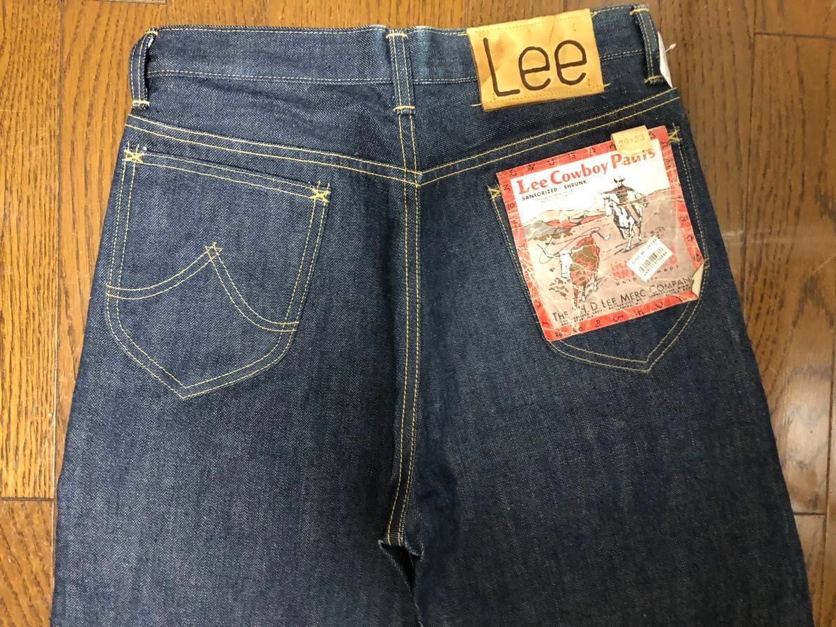 新品 Lee 40年代 大戦復刻モデル 101B センター赤タグ リジット 新品 Lee 40年代 大戦復刻モデル 101B センター赤タグ リジット