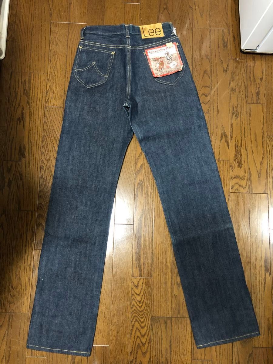 新品 Lee 40年代 大戦復刻モデル 101B センター赤タグ リジット 新品 Lee 40年代 大戦復刻モデル 101B センター赤タグ リジット