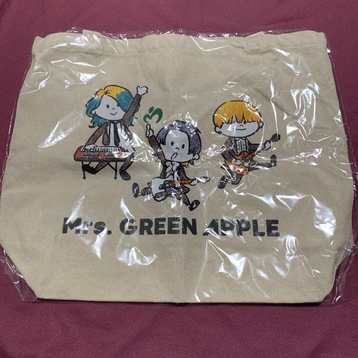 新品未開封 Mrs GREEN APPLE ゼンジン未到とリライアンス トート 新品未開封 Mrs GREEN APPLE ゼンジン未到とリライアンス トート