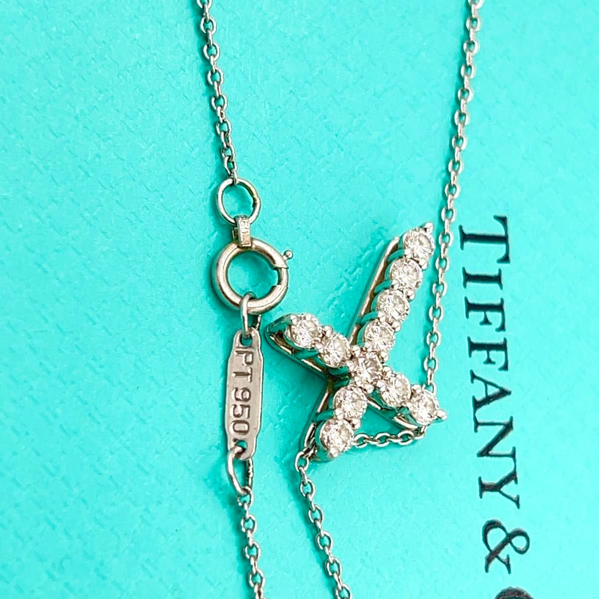 TIFFANY&Co ティファニークロスプラチナダイヤモンドネックレス TIFFANY&Co ティファニークロスプラチナダイヤモンドネックレス