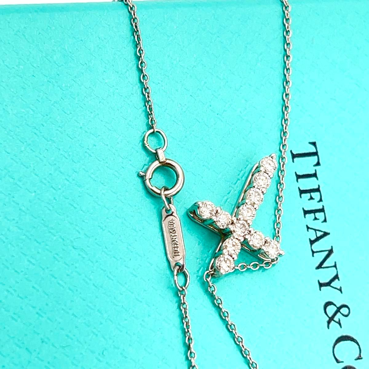TIFFANY&Co ティファニークロスプラチナダイヤモンドネックレス TIFFANY&Co ティファニークロスプラチナダイヤモンドネックレス