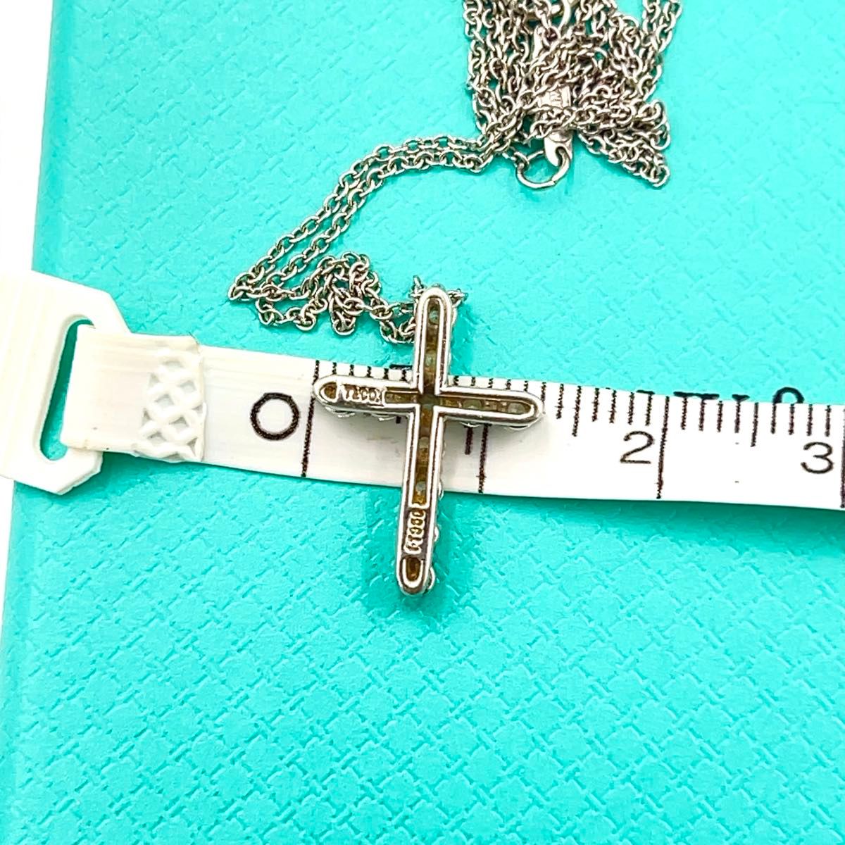 TIFFANY&Co ティファニークロスプラチナダイヤモンドネックレス TIFFANY&Co ティファニークロスプラチナダイヤモンドネックレス