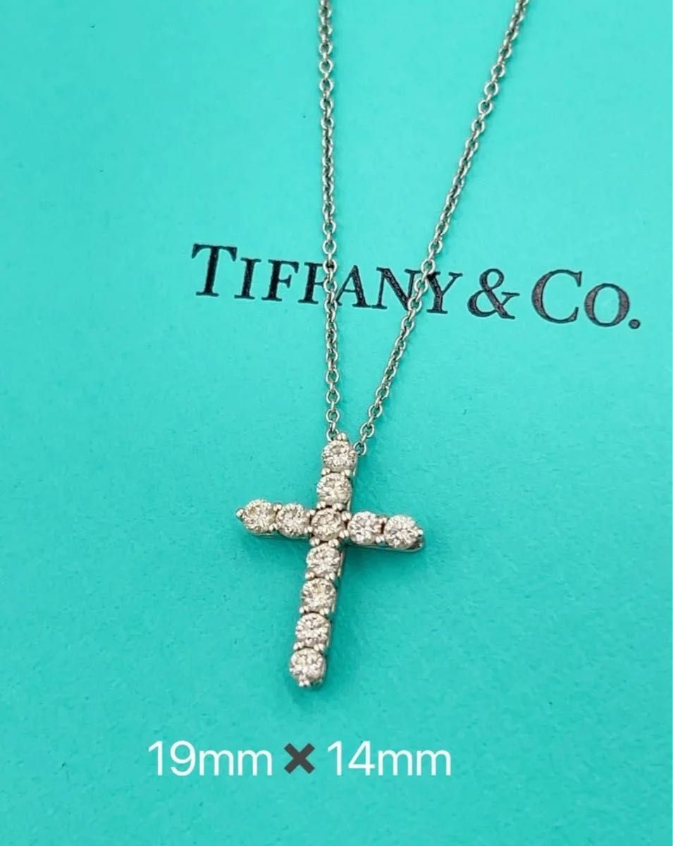 TIFFANY&Co ティファニークロスプラチナダイヤモンドネックレス TIFFANY&Co ティファニークロスプラチナダイヤモンドネックレス