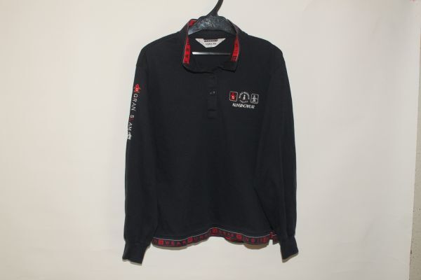 3253*９号：マンシング、紺系、長袖ウェアー、襟スタンドカラー_画像2