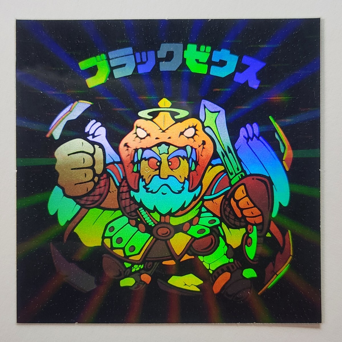 ブラックゼウス 開封品 ホロセレクション ビックリマン 30th ブラックゼウス 開封品 ホロセレクション ビックリマン 30th