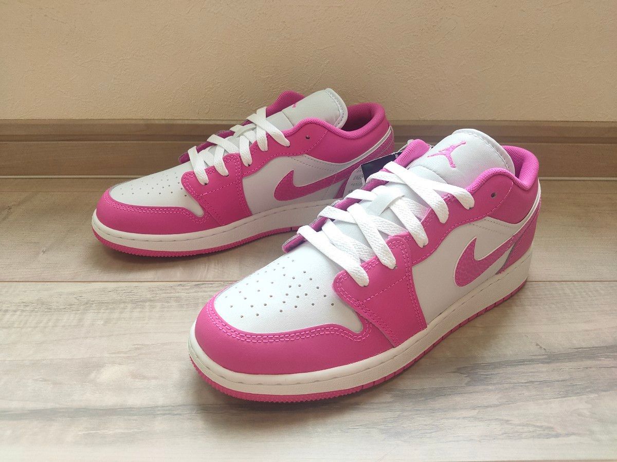 24 5cm 新品 NIKE AIR JORDAN 1 LOW GS FIRE PINK ナイキ エア 24 5cm 新品 NIKE AIR JORDAN 1 LOW GS FIRE PINK ナイキ エア