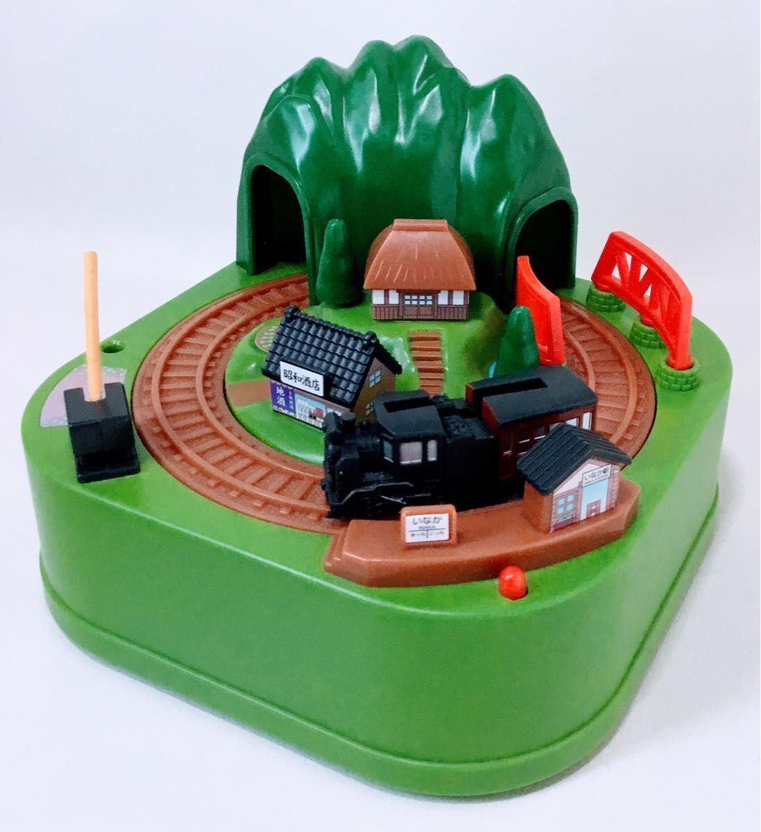 懐かしい昭和レトロ 希少品 トレインバンク 貯金箱 電動鉄道 懐かしい昭和レトロ 希少品 トレインバンク 貯金箱 電動鉄道
