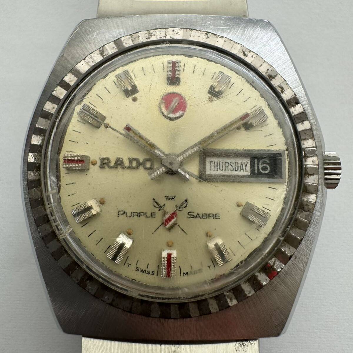 □□1円スタート 稼働品 RADO ラドー メンズ腕時計 クォーツ □□1円スタート 稼働品 RADO ラドー メンズ腕時計 クォーツ