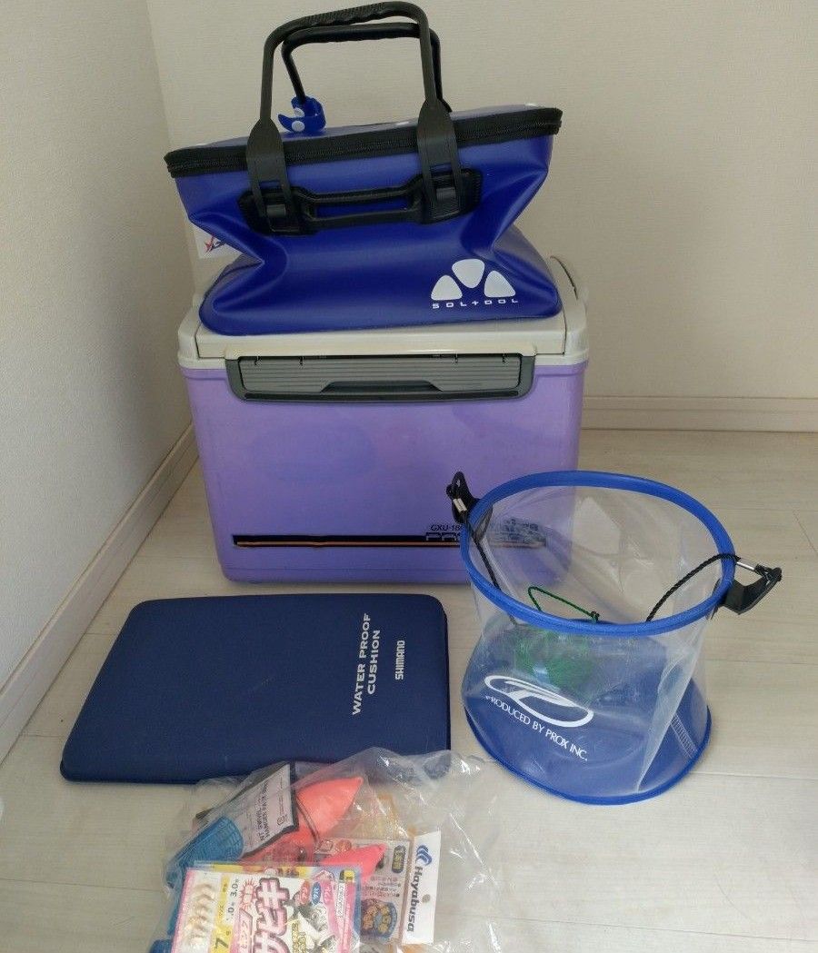 釣具 釣り道具 釣り用品 いろいろセット クーラーボックス 水 釣具 釣り道具 釣り用品 いろいろセット クーラーボックス 水