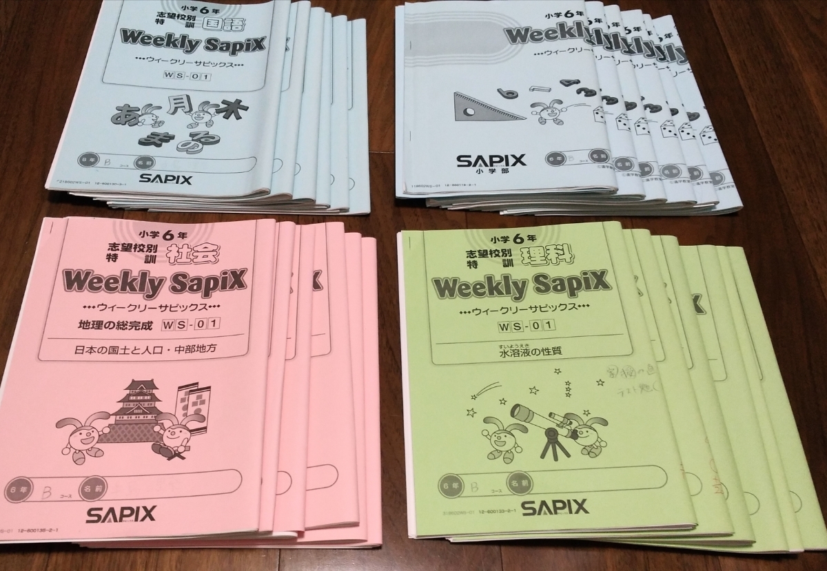 理科 サピックス 6年 テキスト SAPIX - 参考書