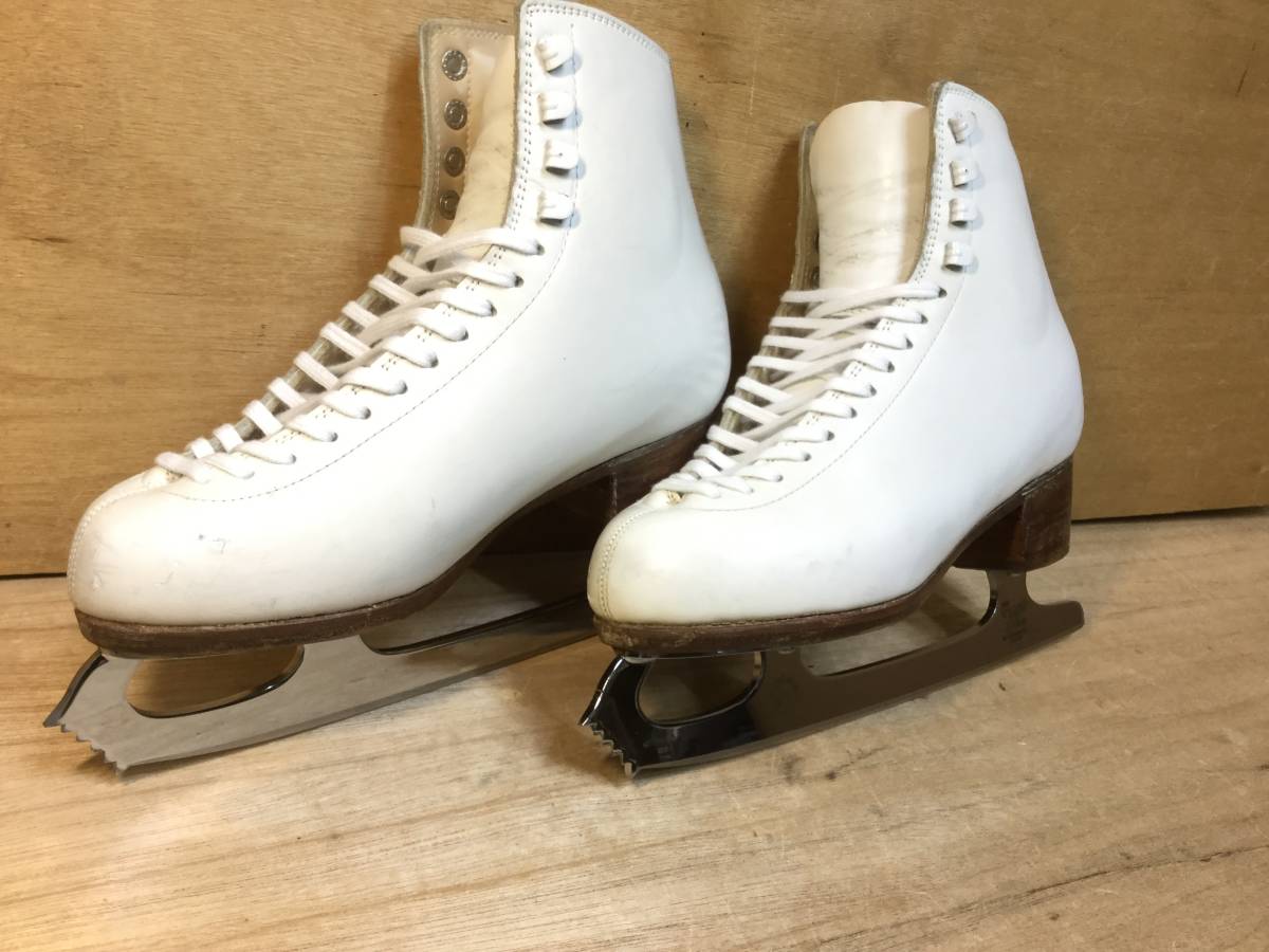 超美品の フィギュアスケート靴 コロネーションセット ジョンウィルソン 23サイズ アイススケート