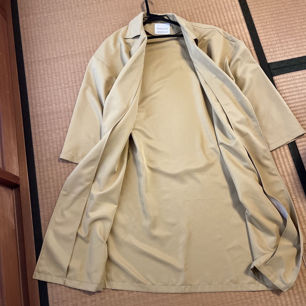 新品】セブンデイズサンデイ トレンチコート レディース F 新品】セブンデイズサンデイ トレンチコート レディース F