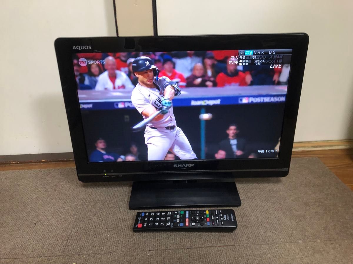 動作美品】シャープ 液晶テレビ AQUOS 19インチ LC-19K5 動作美品】シャープ 液晶テレビ AQUOS 19インチ LC-19K5