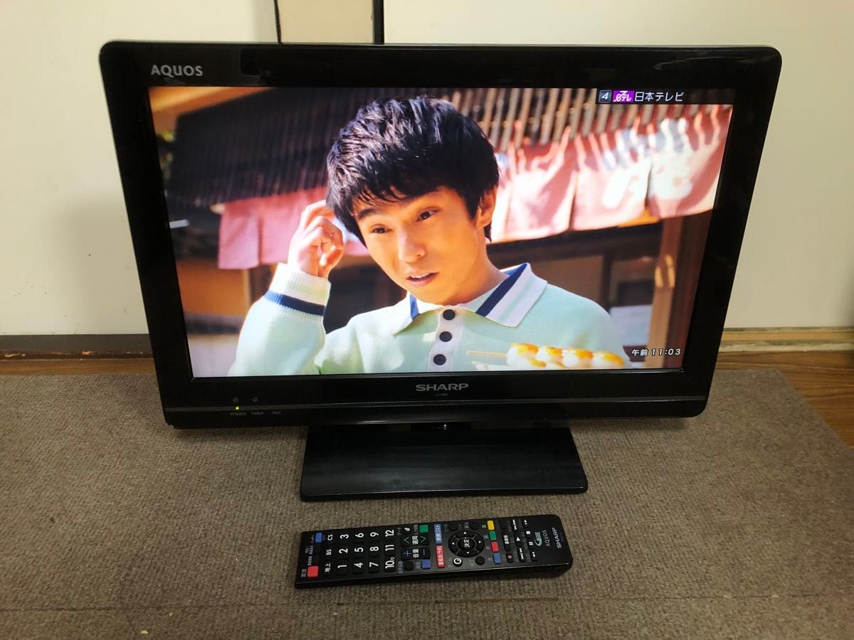 動作美品】シャープ 液晶テレビ AQUOS 19インチ LC-19K5 動作美品】シャープ 液晶テレビ AQUOS 19インチ LC-19K5