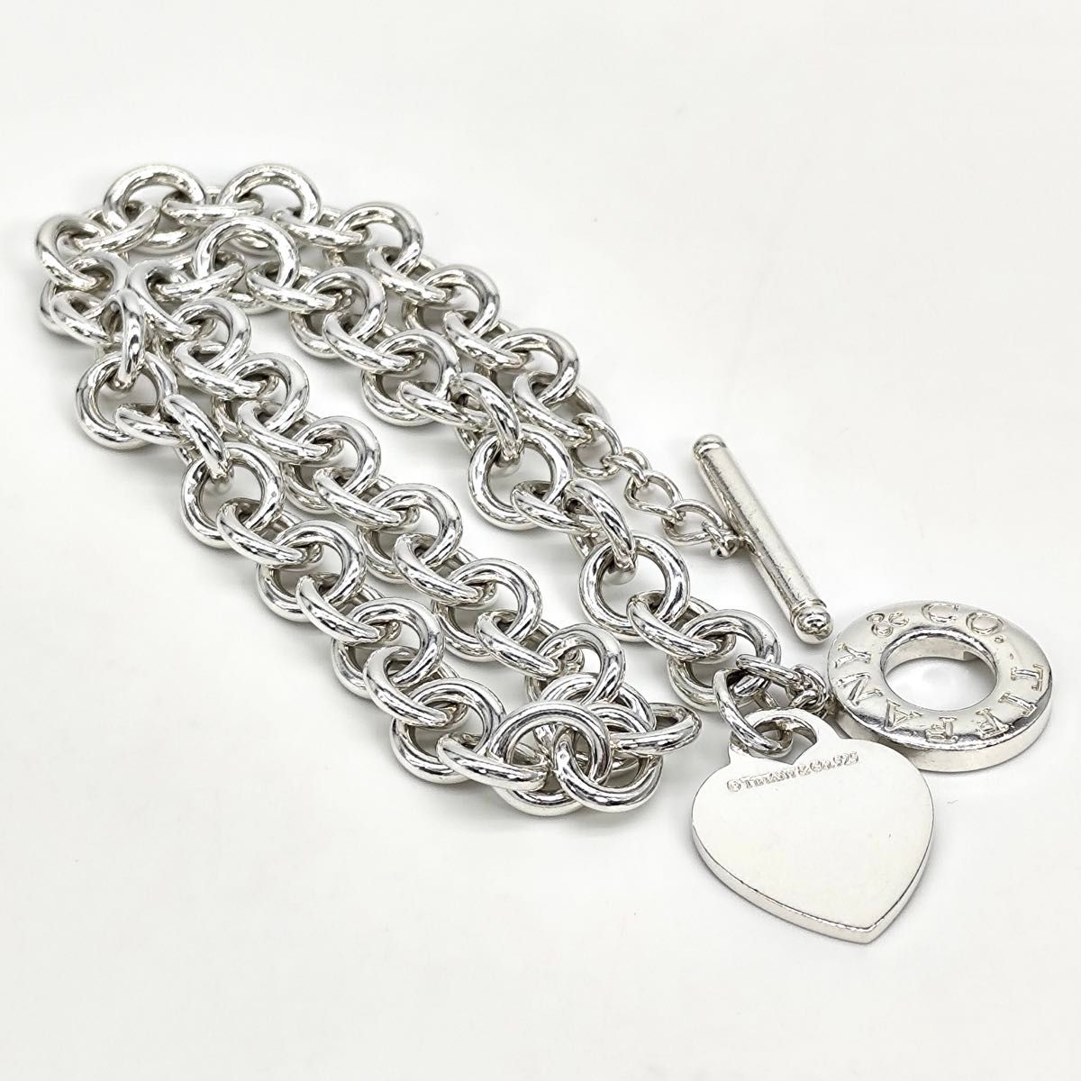 TIFFANY&Co ティファニー ハートタグ トグル チョーカー TIFFANY&Co ティファニー ハートタグ トグル チョーカー