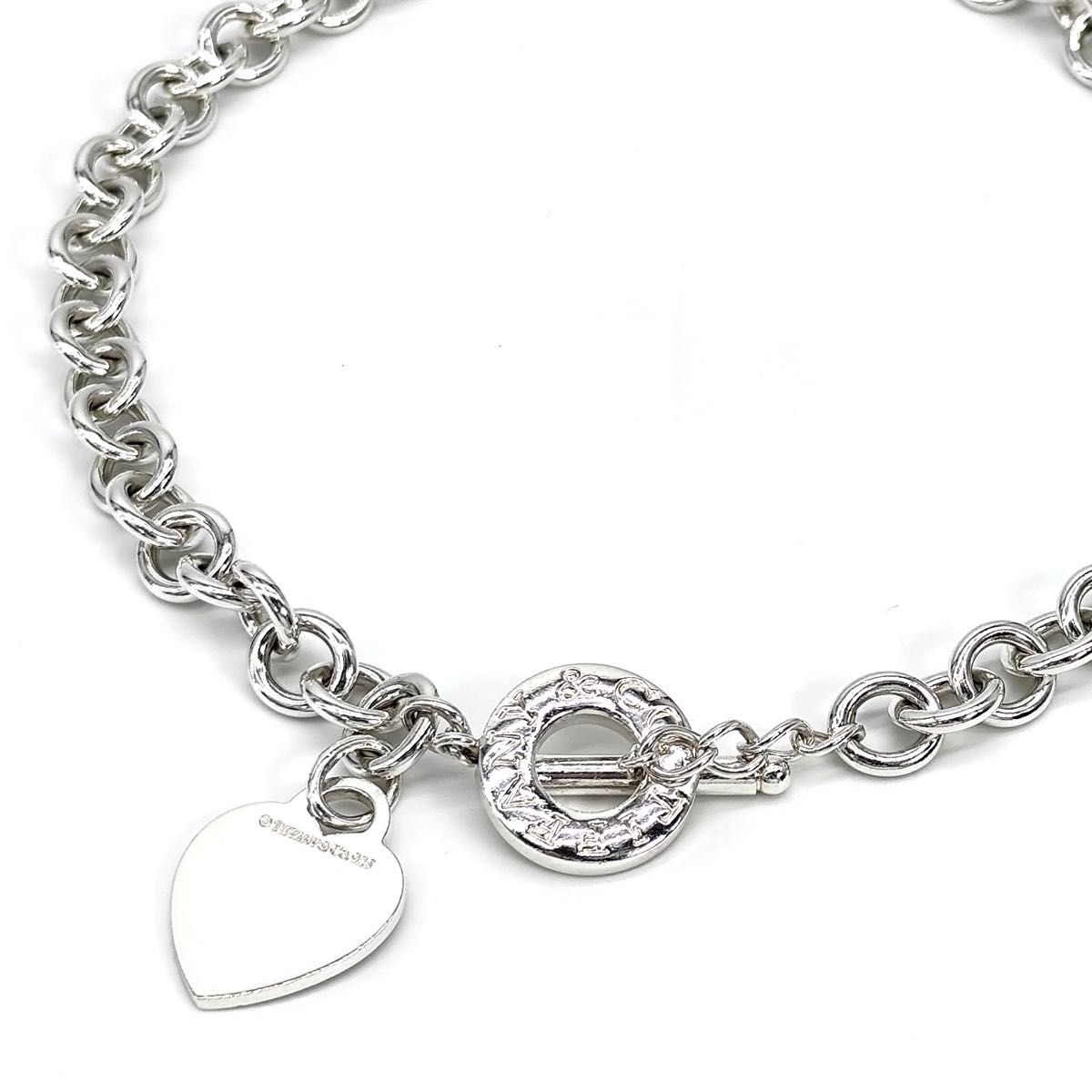 TIFFANY&Co ティファニー ハートタグ トグル チョーカー TIFFANY&Co ティファニー ハートタグ トグル チョーカー