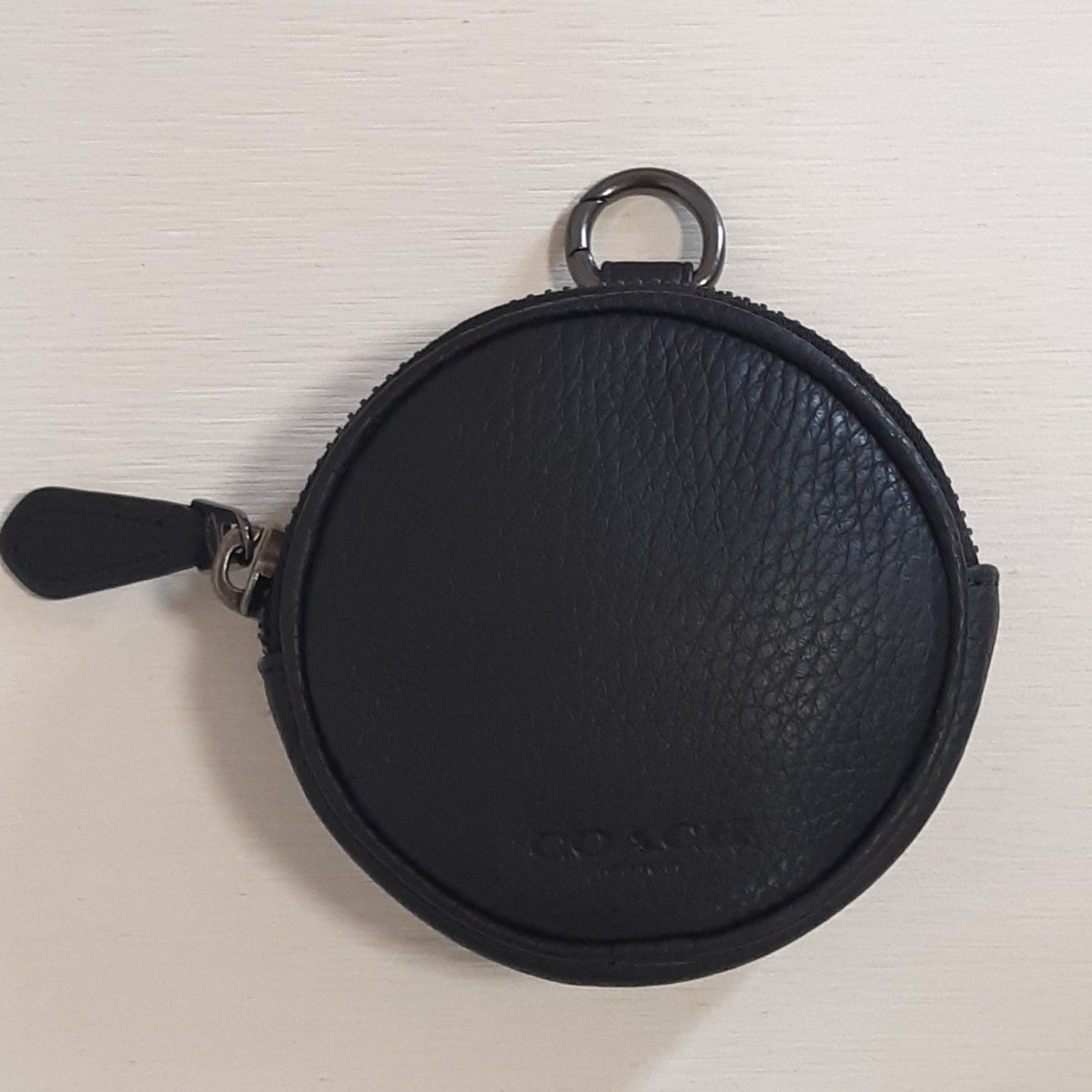 COACH コーチ 小銭入れ コインケース 黒 ラウンド ファスナー COACH コーチ 小銭入れ コインケース 黒 ラウンド ファスナー