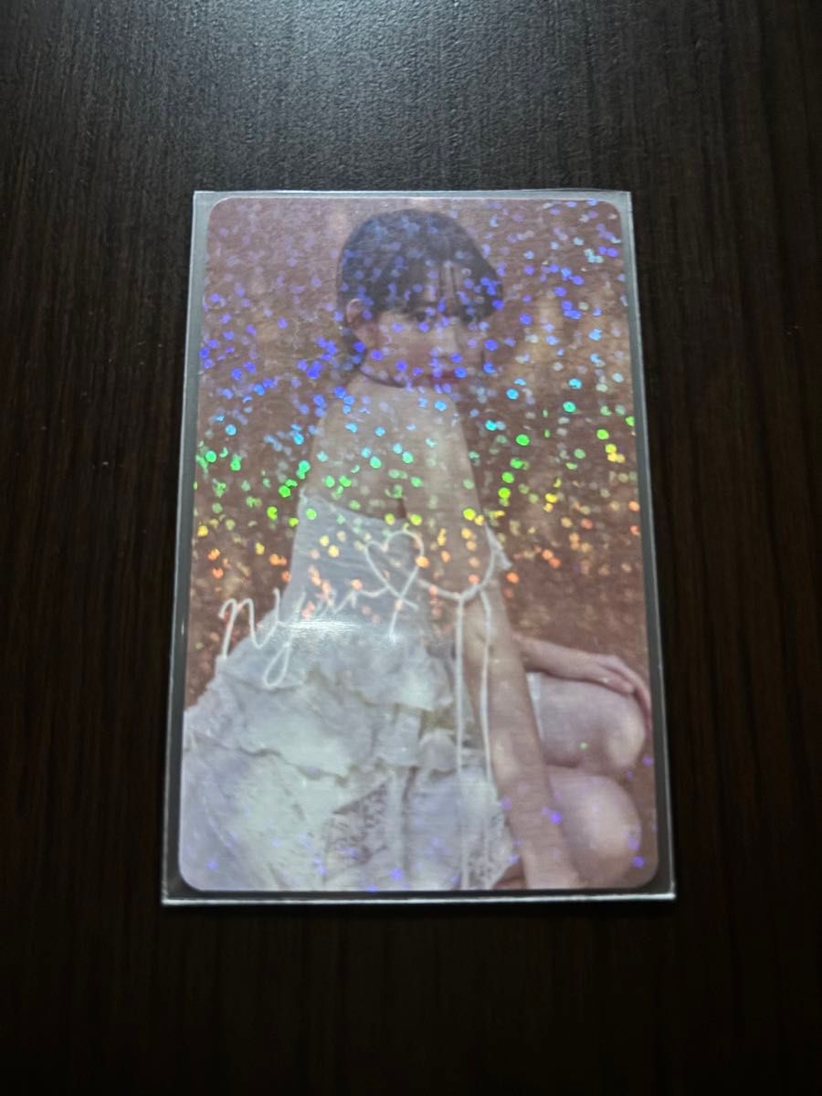 小嶋陽菜写真集 限定特典 トレカ 特別版サイン入りキラキラver 小嶋陽菜写真集 限定特典 トレカ 特別版サイン入りキラキラver