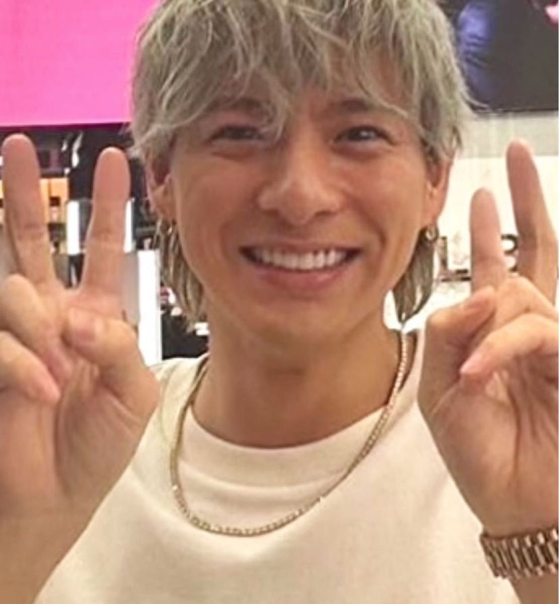 即日発送 平野紫耀 着用モデル テニスネックレス シルバー925 高 即日発送 平野紫耀 着用モデル テニスネックレス シルバー925 高