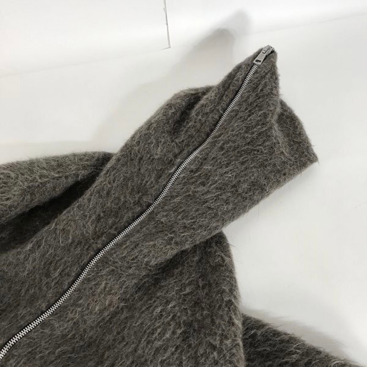 OUR LEGACY FULL ZIP HOOD GREY MOHAIR /アワーレガシー 23AW 48 OUR LEGACY FULL ZIP HOOD GREY MOHAIR /アワーレガシー 23AW 48