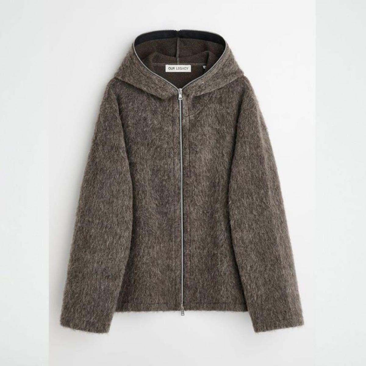 OUR LEGACY FULL ZIP HOOD GREY MOHAIR /アワーレガシー 23AW 48 OUR LEGACY FULL ZIP HOOD GREY MOHAIR /アワーレガシー 23AW 48