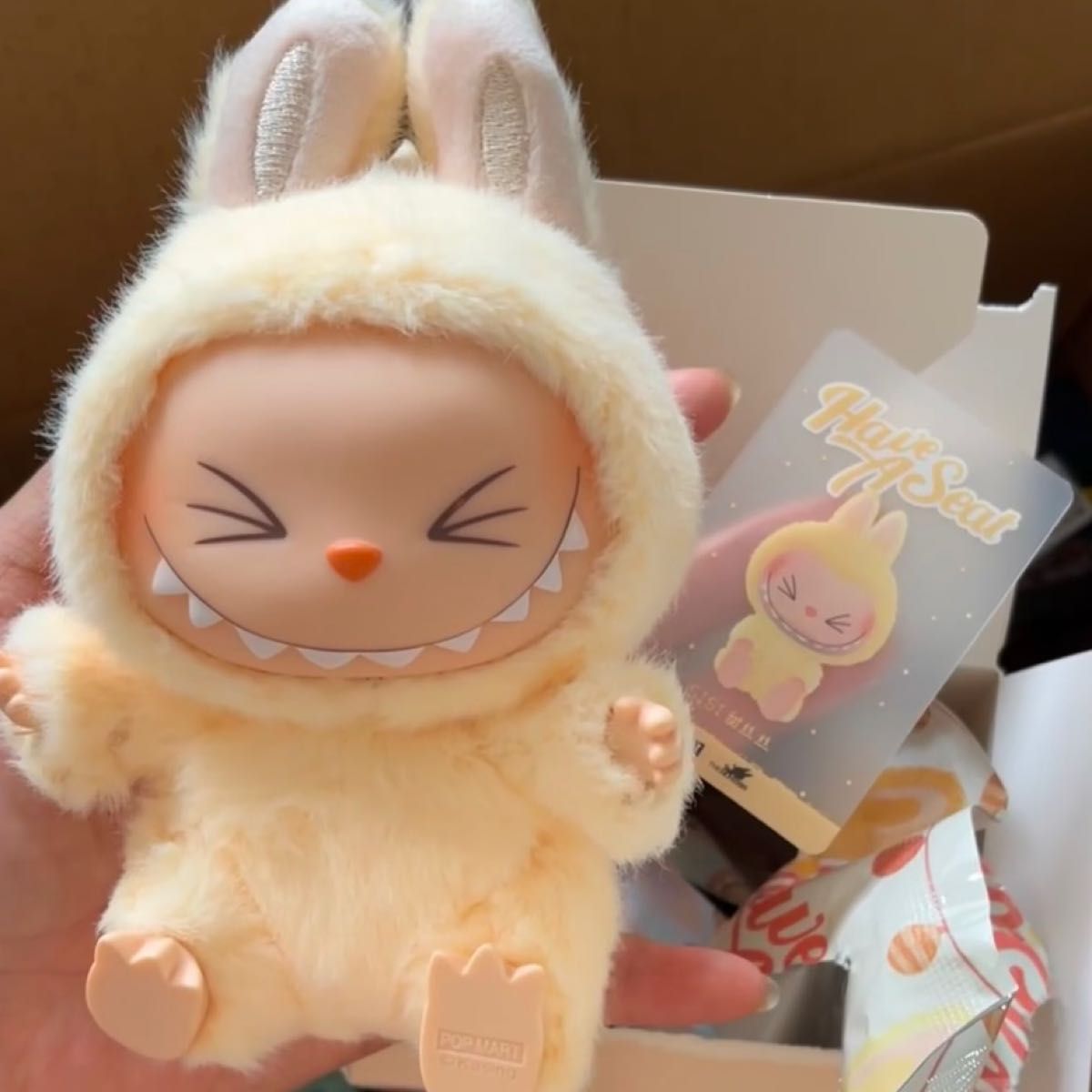 POPMART LABUBU Have a Seat ぬいぐるみ SISI|Yahoo!フリマ(旧 POPMART LABUBU Have a Seat ぬいぐるみ SISI|Yahoo!フリマ(旧