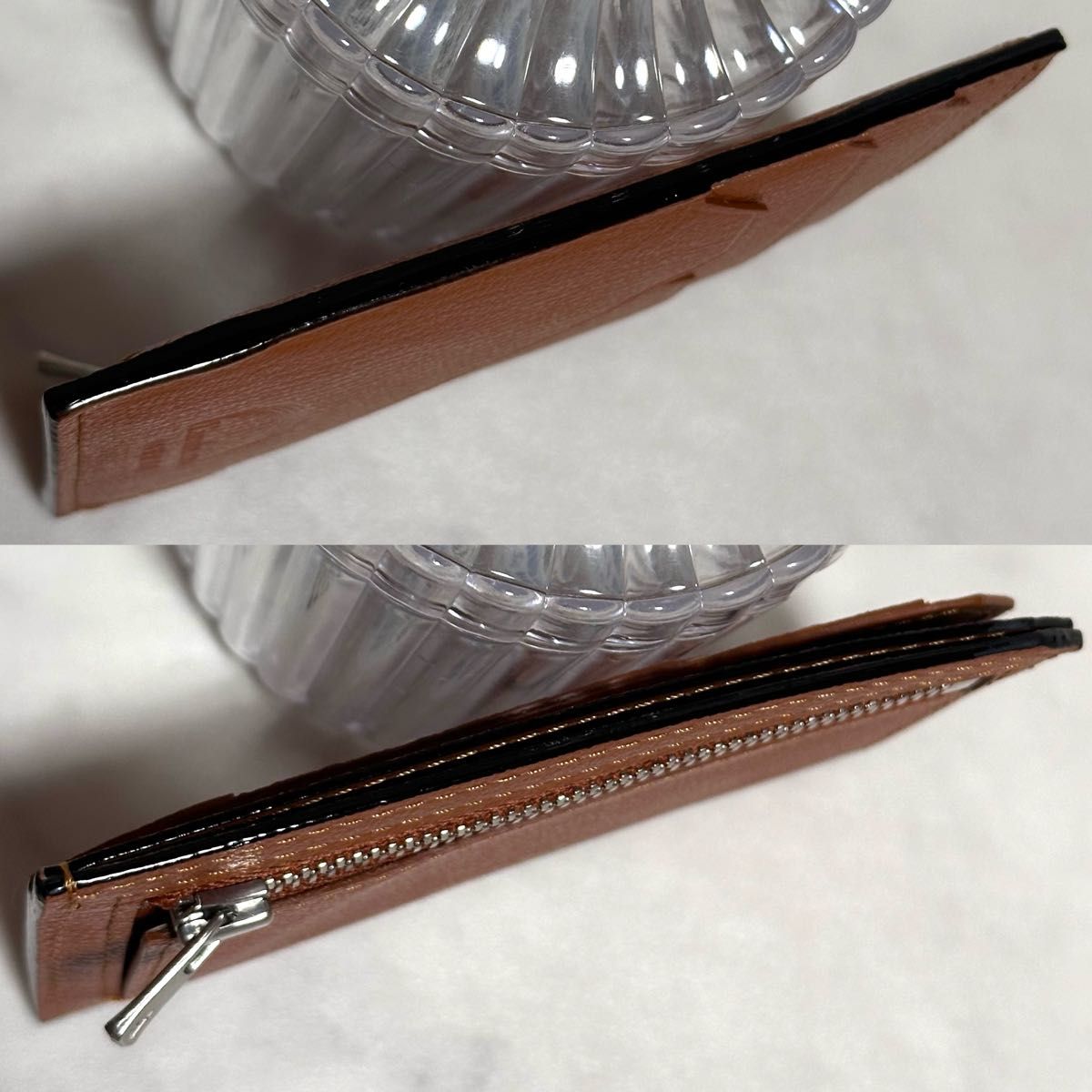 L'arcobaleno ラルコバレーノ レザースマートミニウォレット L'arcobaleno ラルコバレーノ レザースマートミニウォレット