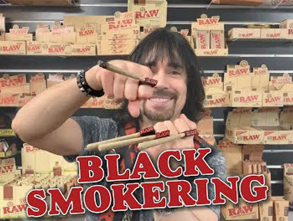 [US11] RAW BLACK SMOKE RING ロウ ブラック スモークリング 指輪 巻き紙 巻紙 ペーパー ボング ハイタイムズ マリファナ 大麻 thc