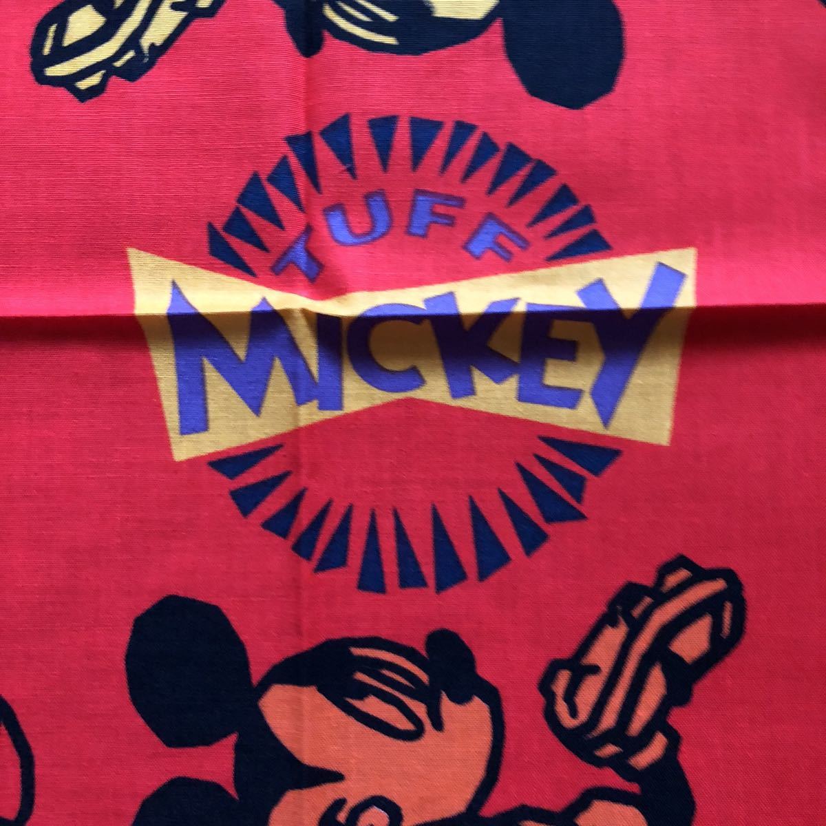 ＊レア＊Disney TUFF MICKEY ミッキーマウス ハンカチ_画像2