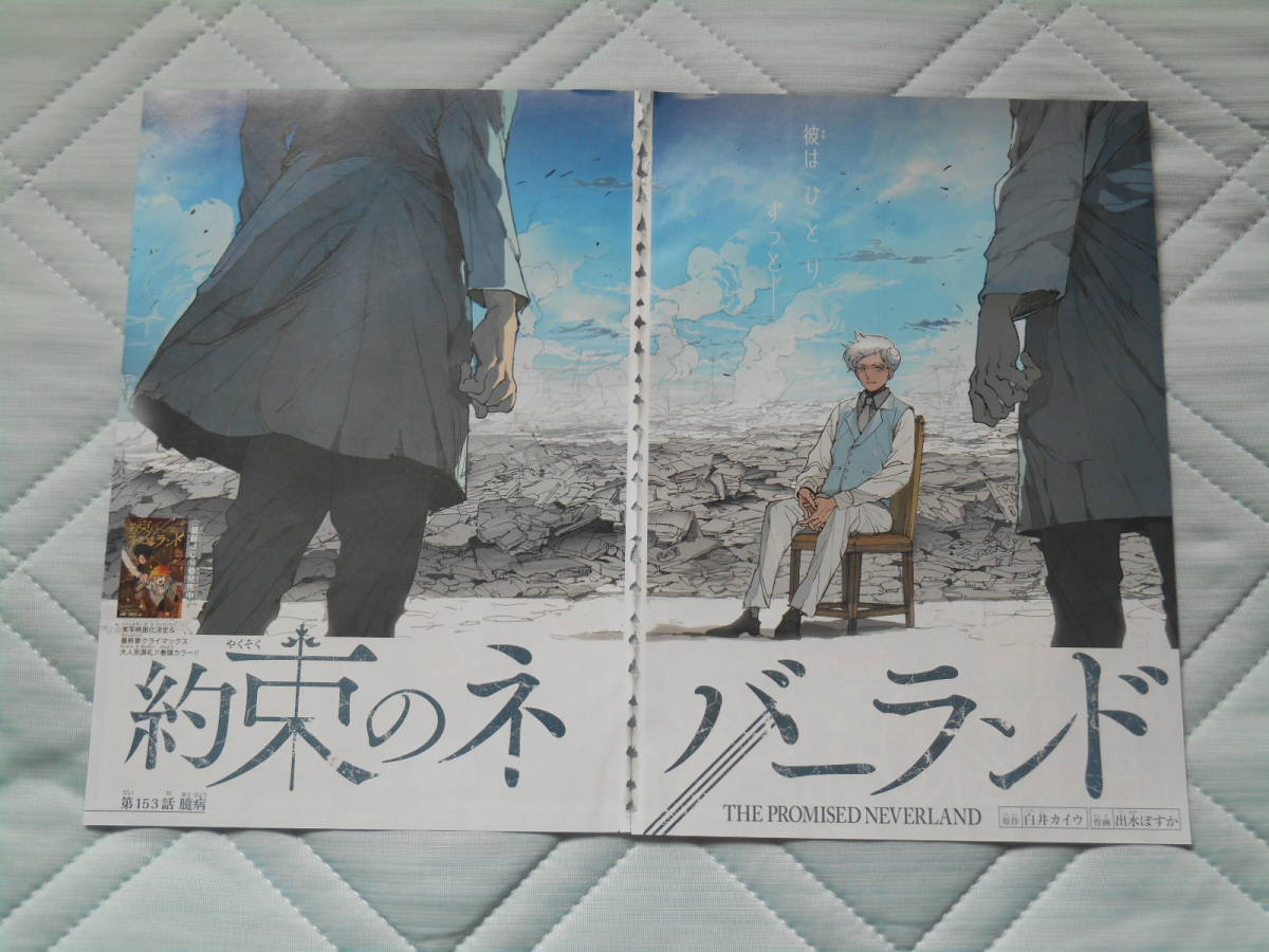 ヤフオク 約束のネバーランド カラーページ 切り抜き 153