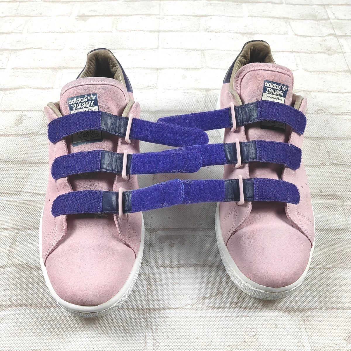 スタンスミス ベルクロ スエード ピンク STAN SMITH SUEDE IY スタンスミス ベルクロ スエード ピンク STAN SMITH SUEDE IY
