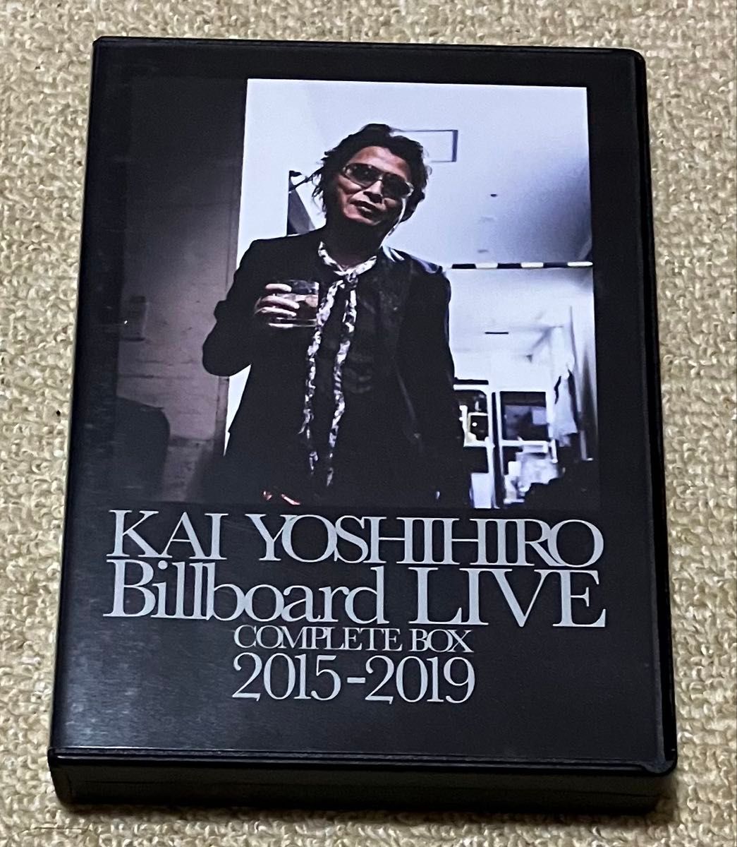 KAI YOSHIHIRO Billboard LIVE COMPLETE BOX 2015-2019 甲斐 KAI YOSHIHIRO Billboard LIVE COMPLETE BOX 2015-2019 甲斐