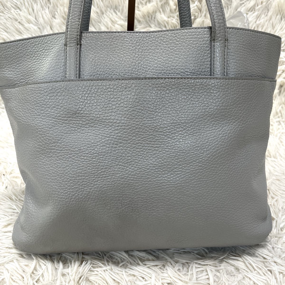 agnes b アニエスベー トートバッグ グレー ビジネスバッグ A4 agnes b アニエスベー トートバッグ グレー ビジネスバッグ A4