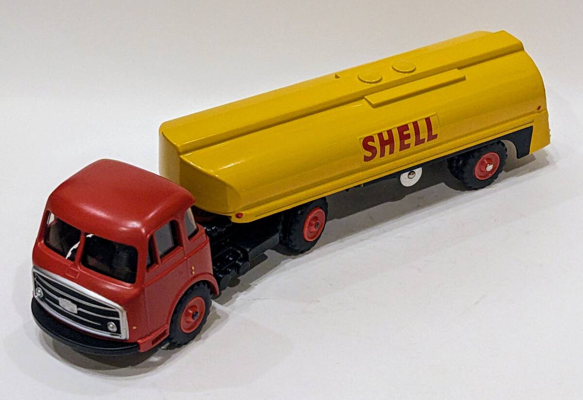 復刻　仏ＣＩＪ　ソミュア　タンクローリー　SHELL　箱付き美品　1000台限定