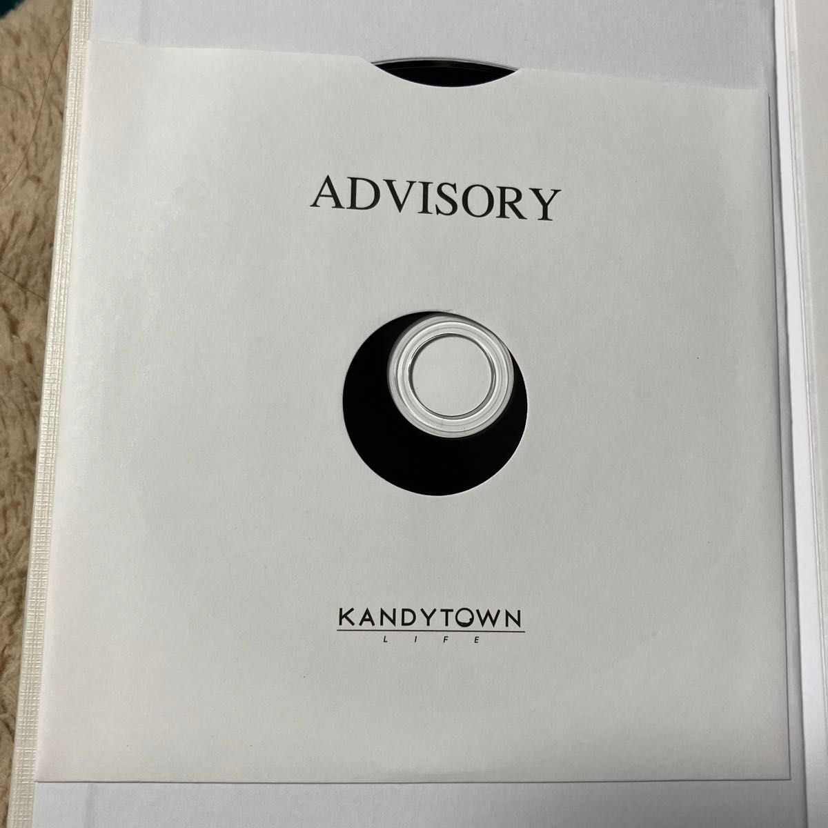 KANDYTOWN「ADVISORY」ポスター付き(35㎝×50㎝)初回生産限定盤 KANDYTOWN「ADVISORY」ポスター付き(35㎝×50㎝)初回生産限定盤