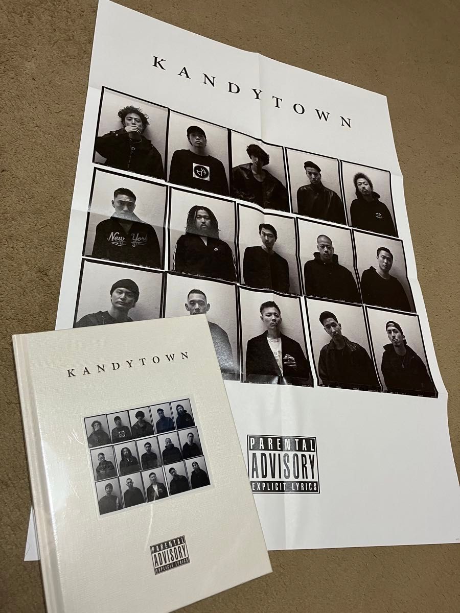 KANDYTOWN「ADVISORY」ポスター付き(35㎝×50㎝)初回生産限定盤 KANDYTOWN「ADVISORY」ポスター付き(35㎝×50㎝)初回生産限定盤