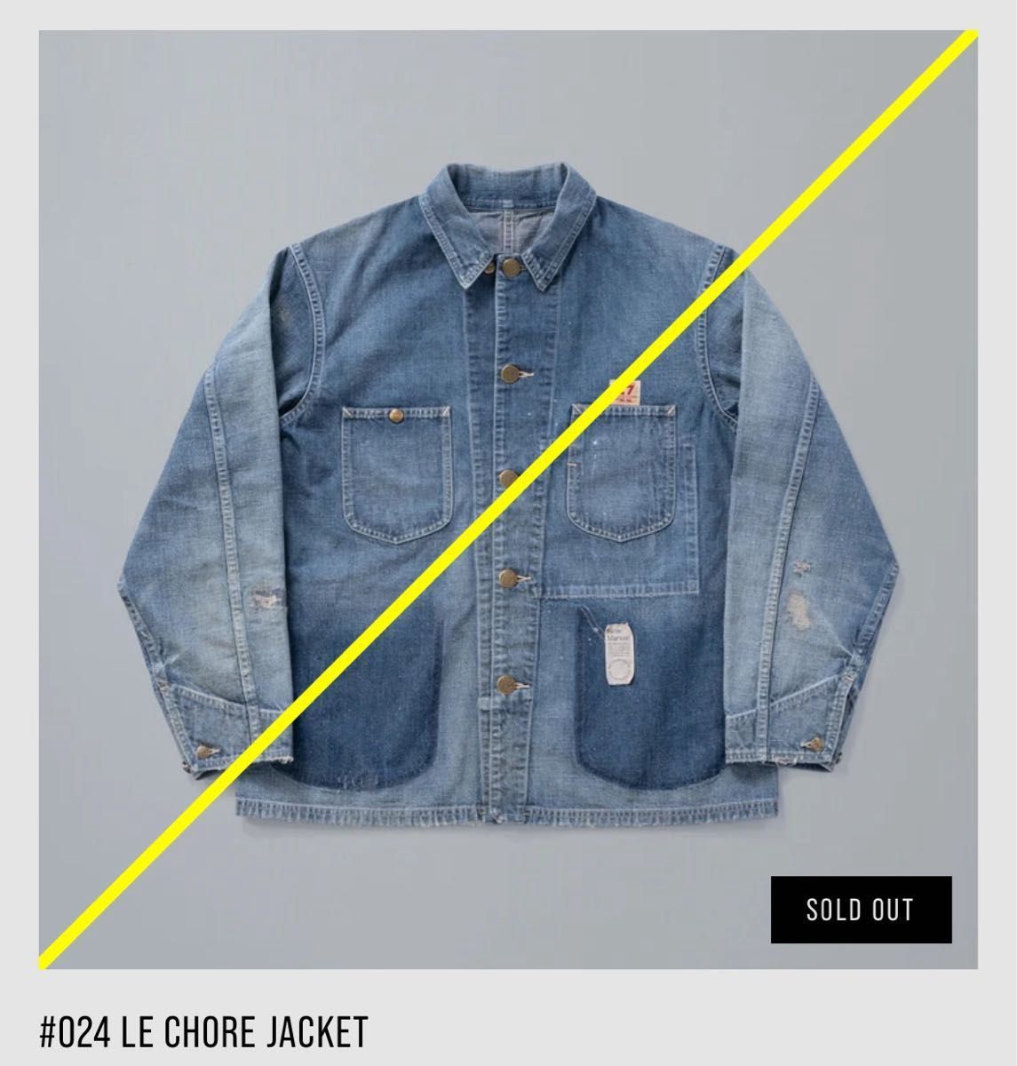 New Manual #024 LE CHORE JACKET|Yahoo!フリマ(旧PayPayフリマ) New Manual #024 LE CHORE JACKET|Yahoo!フリマ(旧PayPayフリマ)