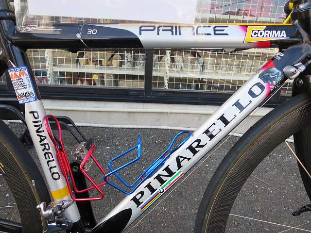 S2305 店頭引取 ご自身で手配＆支払いで発送可 中古 PINARELLO PRINCE CORIMA 48cm 20段 ブラック ピナレロ プリンス エーワン豊橋本店_画像7