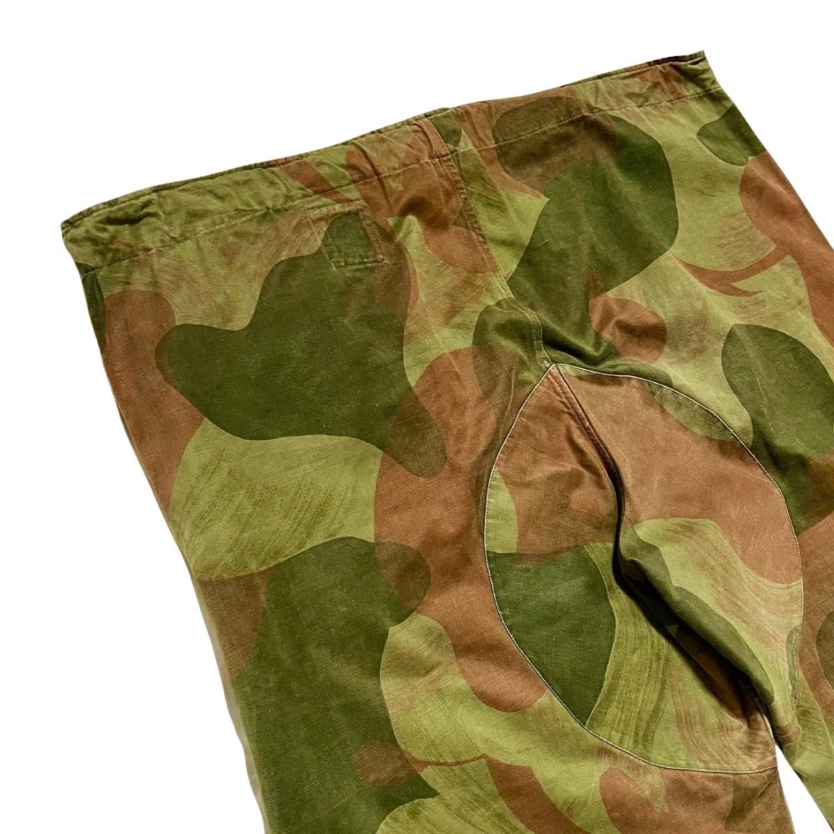 50s ベルギー軍 実物 ブラッシュストロークカモ 前期 ボール 50s ベルギー軍 実物 ブラッシュストロークカモ 前期 ボール