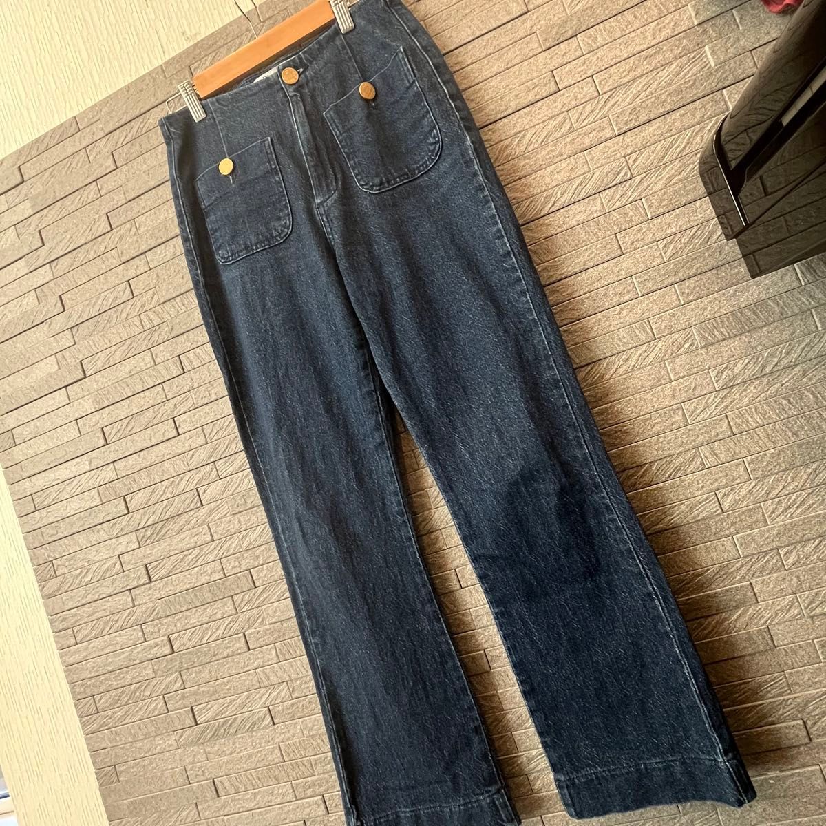 ザラ・ZARA レディース マリン デニムパンツ ストレッチデニム ザラ・ZARA レディース マリン デニムパンツ ストレッチデニム